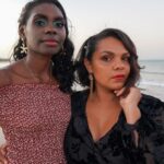 Rarriwuy Hick Instagram - “I feel beautiful when I am confident” * * Photo shoot with my cousin @_mewuraa_ who might I add is one of our young leading models in Australia! It was incredible to have you work with us on #WomenofArnhem with @dantastic_hair charity organisation @women_of__ . * * * 📸 @wyatt.joel . 💄 @lianneclaire_makeup_hair . 💇🏽‍♀️ @dantastic_hair . * * #yolnguwomen #sisterhood #womenempoweringwomen