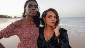 Rarriwuy Hick Instagram - “I feel beautiful when I am confident”
*
*
Photo shoot with my cousin @_mewuraa_ who might I add is one of our young leading models in Australia! 
It was incredible to have you work with us on #WomenofArnhem with @dantastic_hair charity organisation @women_of__ .
*
*
*
📸 @wyatt.joel .
💄 @lianneclaire_makeup_hair .
💇🏽‍♀️ @dantastic_hair .
*
*
#yolnguwomen #sisterhood #womenempoweringwomen
