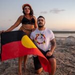 Rarriwuy Hick Instagram - Today we did something amazing. Here are behind the scenes shots of a project I’ve been working on with some of my favourite people. I have been feeling so much strength and emotions today. What an incredible day it’s been. I can’t wait to show you what we have been working hard on. Coming back home has filled my heart and soul up. There are no words that could express how that feels. There are also two people in these images who I love and adore. I’m so proud to be the ambassador for both their organisation. Your visions are strong and powerful. I can’t wait to continue to walk beside you on your journey. Follow @women_of__ & @queenmodecollective 📸 @wyatt.joel