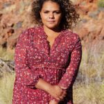 Rarriwuy Hick Instagram – “[Language is] being spoken through the paintings that you see. It’s being spoken through the music. It’s being spoken through the landscape. It’s Arrernte people telling their own stories. Just being on Country, that’s language too. Language is not always just spoken.” – Rärriwuy Hick

@peppermintmagazine 

#TrueColours 

📸 @bradleypatrickphotography

H&MU @lmmuafx