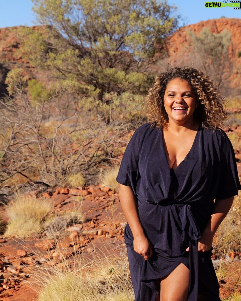 Rarriwuy Hick Instagram - The beautiful East Macdonnell ranges Arrernte country 🧡 True Colours airs soon #truecolours 📸 @bradleypatrickphotography
