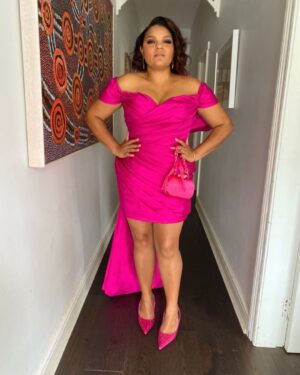 Rarriwuy Hick Instagram - THIQUE 

So grateful for the team who comes together to help you with your red carpet look.
@bunyaproductions who organised me teaming up with @donnygalella and @daniellearmont 

Grateful for you all ✨ 

Maria 💕✨

Wears @daniellearmont gown
@katherineland.au clutch 
@narvi.jewellery jewels 
@stevemaddenau heels 
Hair and makeup by @melissagigliottihairnmup 
Colour & cut @hairbotanist 
Styled by @donnygalella 
#aactas #aactaawards