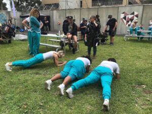 Rarriwuy Hick Instagram - In between shanks we plank #jenkoscaption #wentworth @wentworthonfoxtel