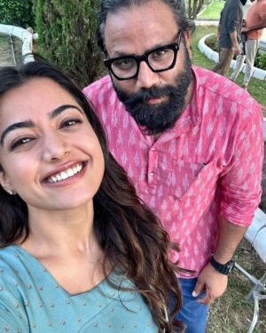 Rashmika Mandanna Instagram - #Animal .. pieces of my heart. ❤️