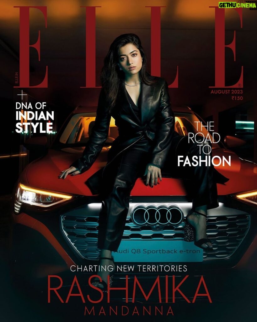 Rashmika Mandanna Instagram - #ELLECoverStar: Fortune is a funny word. To ascribe @rashmika_mandanna meteoric ascent in showbiz to a stroke of pure luck makes for a convenient, yet lazy, hand-waving of her industry-obliterating success; as though to suggest that she is riffing on a particularly potent brand of pixie dust or that the universe slipped her a pair of fortuitous aces when the croupier was looking the other way. For some, it is a tempting narrative. After all, the actor has shared screen space with some of the biggest names in the industry over the last seven years, including Amitabh Bachchan, Allu Arjun, Mahesh Babu. And yet, to say that the 27-year-old merely got lucky would be to write off the sun as a glossy marble in the sky—an analogy that does little justice to the flaming virtuosity with which she has tipped over from a regional favourite to a pan-India star. Tap the 🔗 in bio to know more about the enigmatic star. ___________________________________ Luxury Partner: AUDI Q8 Sportback e-tron @audiin On @rashmika_mandanna: Crombie coat with integrated wrap over scarf in wool flannel, high-waisted trousers and sandals, all by @hermes. Location Courtesy: @rustomjee_spaces ___________________________________ ELLE India Editor: @aineenizamiahmedi Photographer: @nishanth.radhakrishnan (@featartists) Fashion Editor: @zohacastelino (styling) Asst. Art Director: @juno_onajunket (cover design) Words: @words.by.hasina Makeup artist: @tanvichemburkar (versi_ entertainment) Hair: @priyanka.s.borkar (@entouragetalents) Bookings Editor: @alizaafatmaa Assisted by: @imjadechristina, @styleby.siyaaa (styling); @kesha_makeupnhair (hair); @nirjashahh (bookings) Production: @cutlooseproductions ___________________________________ #RashmikaMandanna #Audi #Bollywood #CoverStar #Celebrity Rustomjee Crown