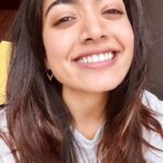 Rashmika Mandanna Instagram – 1 is my regular smile🐒 2 is for crazies like me ❤️🤣