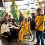 Raveena Tandon Instagram – An appreciation post to those , who strive in all weather , our Papparazzi, to bring Us to You♥️🙏🏻 thank you for the good wishes paps! #karmmacalling  streaming now on @disneyplushotstar