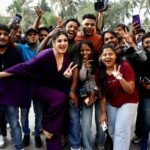 Raveena Tandon Instagram – An appreciation post to those , who strive in all weather , our Papparazzi, to bring Us to You♥️🙏🏻 thank you for the good wishes paps! #karmmacalling  streaming now on @disneyplushotstar