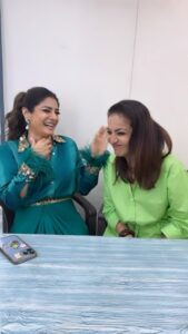 Raveena Tandon Instagram - With my pardddnerr/sister in every crime ! What would i do without you @reemapandit ??? So happy you were born! Happy happy Birthday ! Cheers ! Outfit: @dilnazkarbhary Styled by: @nidasshah @muskaanmatta HMU: @sshurakhan 🎥. - @shuraakhan