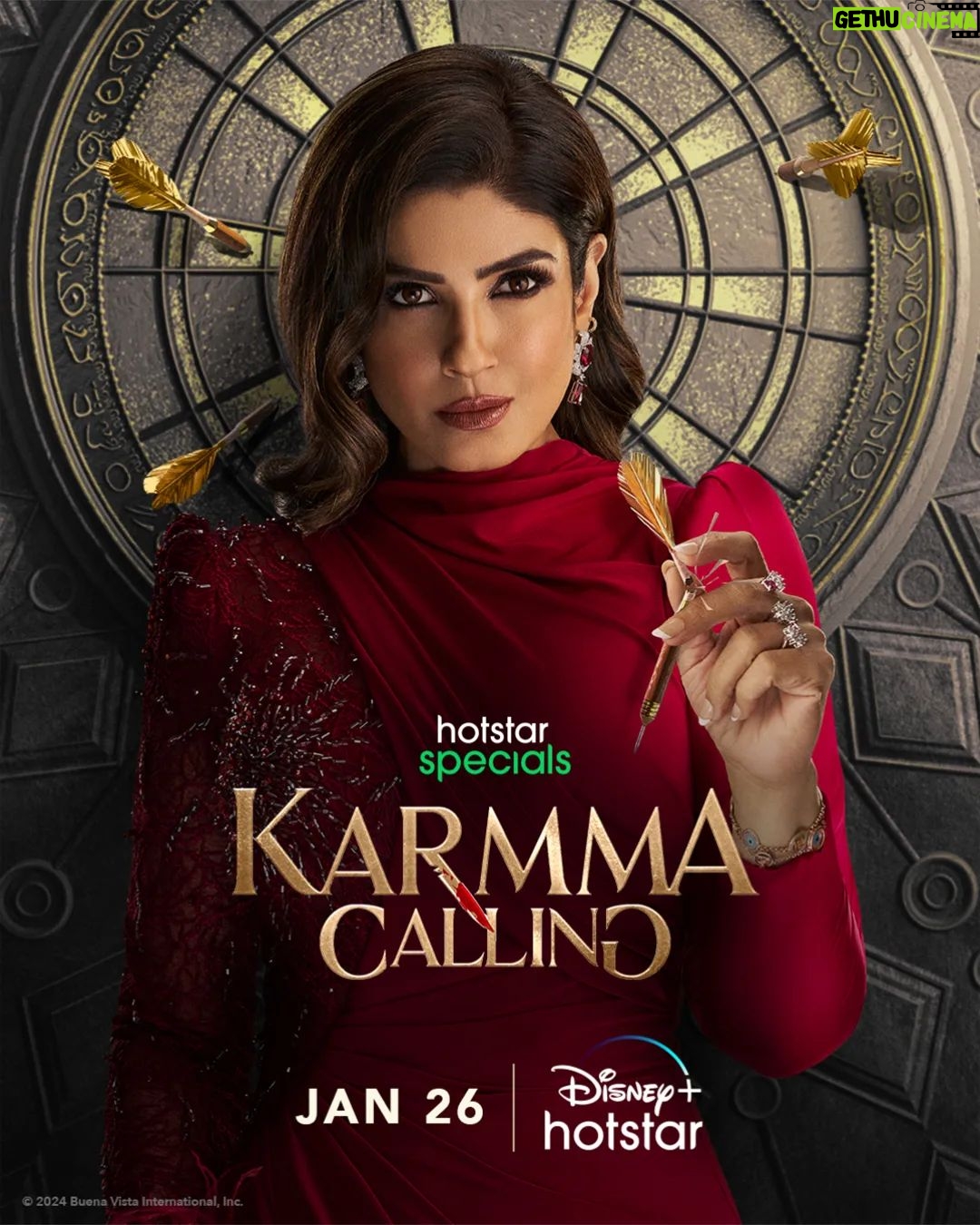 Raveena Tandon Instagram - Mere liye kuch bhi limit ke bahar nahi, kyun ki rules mere liye bane hi nahi. #HotstarSpecials #KarmmaCalling, streaming from Jan 26th 2024. @officialraveenatandon @namrata.sheth @gauravshogun @varunsood12 @waluschaa @piyushkhati @devangshisen @rachitsingh08 @Amyaela #MohanKapoor @shatafclicks @virafpp @alpanabuch19 @ratfilmsindia @ruchinarain @ashutoshunlimited @itstahershabbir