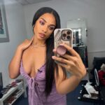 Ravyn Rochelle Instagram - Don’t be fooled.. the reunion will always bring the drama!! 🥴 tune into @mtv tonight at 8pm for all the ☕️ on @thechallenge #rideordie 💜 (ps the last slide is dealing with a man in a nutshell🤣) hair styled by @sleekedbyloafaa dress from @houseofcb