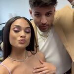 Ravyn Rochelle Instagram - Don’t be fooled.. the reunion will always bring the drama!! 🥴 tune into @mtv tonight at 8pm for all the ☕️ on @thechallenge #rideordie 💜 (ps the last slide is dealing with a man in a nutshell🤣) hair styled by @sleekedbyloafaa dress from @houseofcb