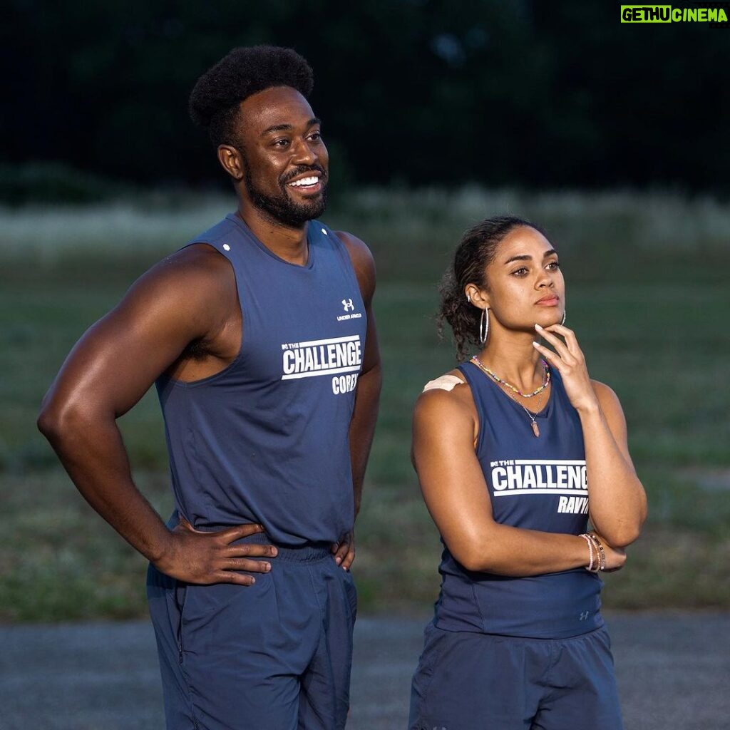Ravyn Rochelle Instagram - I ain’t take this game lightly. Back for my redemption baby😈👑 @thechallenge @coreylay #winner #underdog #allornothing #power #partner #battle #champion #rayray #gang