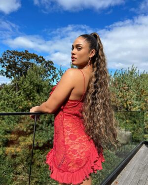 Ravyn Rochelle Instagram - Let’s give ‘em somethin to talk about 🌹 lingerie @urbanoutfitters
