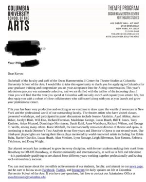 Ravyn Rochelle Instagram - Life is really turnin up 🎉🎈🍾 I’m so excited to really dig DEEP in my artistry & live this new chapter in NYC going to Columbia University 🗽thank you to everyone for your love, generosity and support as alwaysssss 🫶🏼💗 #columbiauniversity #ivyleague #artstudent #acting #theater #nyc #columbaddie #gofundmeisnotactive