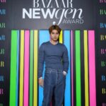 Raynold Tan Instagram - What a great night it was ✨@harpersbazaarsg #BAZAARNewGen Dressed in @ferragamo Dressed by @harpersbazaarsg Hair by @sam_chok