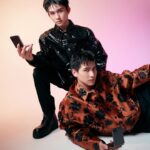 Raynold Tan Instagram - We're so glad to have our first digital cover with @lifestyleasiasg x @samsungsg . Thank you for having us. 🫶🏻 Credits Words by Derrick Tan (@thedapperreaper) Photography by Joel Low (@joellowphotography) Photography Assistant: Eddie To (@etstudiosg) Fashion Direction and Styling by Josiah Chua (@josiahchua) Styling Assistants: Alexandria Chen and Jet Soo Creative Production by Jasmine Ho / Seven of Hearts Studio (@sevenofhearts_studio) David's Grooming by Zoel Tee using Dior Beauty (@zoel.makeup) David's Hair by @air_kenchu from @airsalonsg Raynold's Grooming by Zoel Tee using Armani Beauty (@zoel.makeup) Raynold's Hair by @sam_chok from PASSION Videography by Harpi Sim On David (left: Leather jacket and pants, full outfit by Versace. On Raynold (right): Embroidered oversized shirt and trousers, full outfit by Versace. Featuring: Both holding samsungsg #galaxyzflip5 Singapore / Singapura / 新加坡 / சிங்கப்பூர்