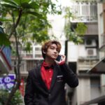 Raynold Tan Instagram - Ring ring ☎️ Outfit from @moschino / @bluebellsg Styled by @josiahchua