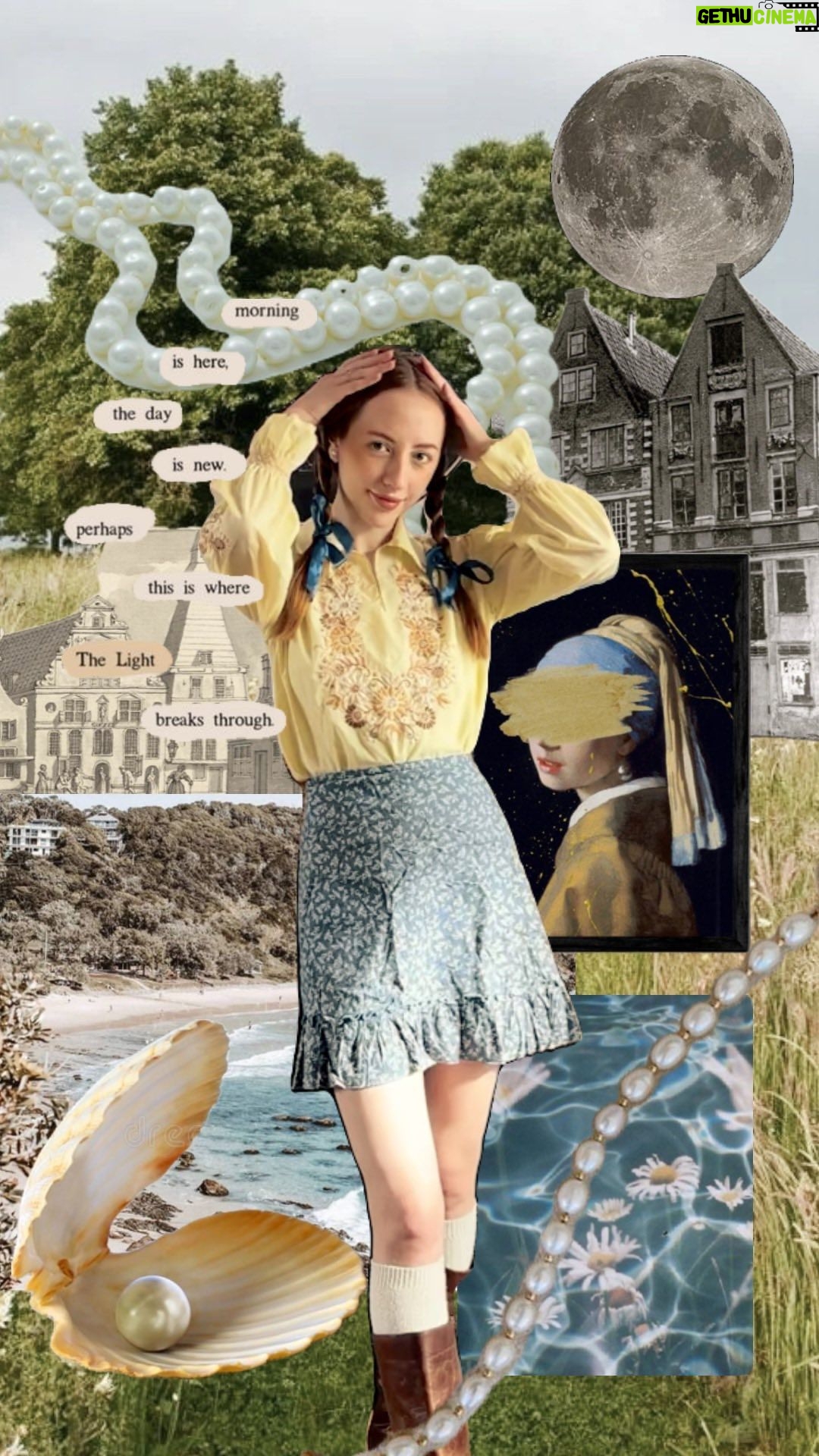 Rebecca Flint Instagram - Inspired by Vermeer ๐ย Girl with a Pearl Earring ๐จโ๐จ Dress: blouse vintage ๐ธ Skirt: @brandymelvilleuk Shoes: cowboy boots @elindiovintage Socks: @uniqlo #girlwithapearlearring #artlover #classicart #girlwithapearlearringfilm #vermeer #johannesvermeer #artfashion #fashioninspiration #outfitinspiration #fashionlooks #ootddetails #ootdgirls #balletcore #coquettefashion #romanticstyle #softgirlaesthetic #softgirl #princesscore #historyoffashion #historyfashion #fashionhistory #fashionhistoryblogger #retrofabric #modeparisienne #lavieparisienne #blogeusemode #parisstreetstyle #monlook #onparledemode #fashionguide