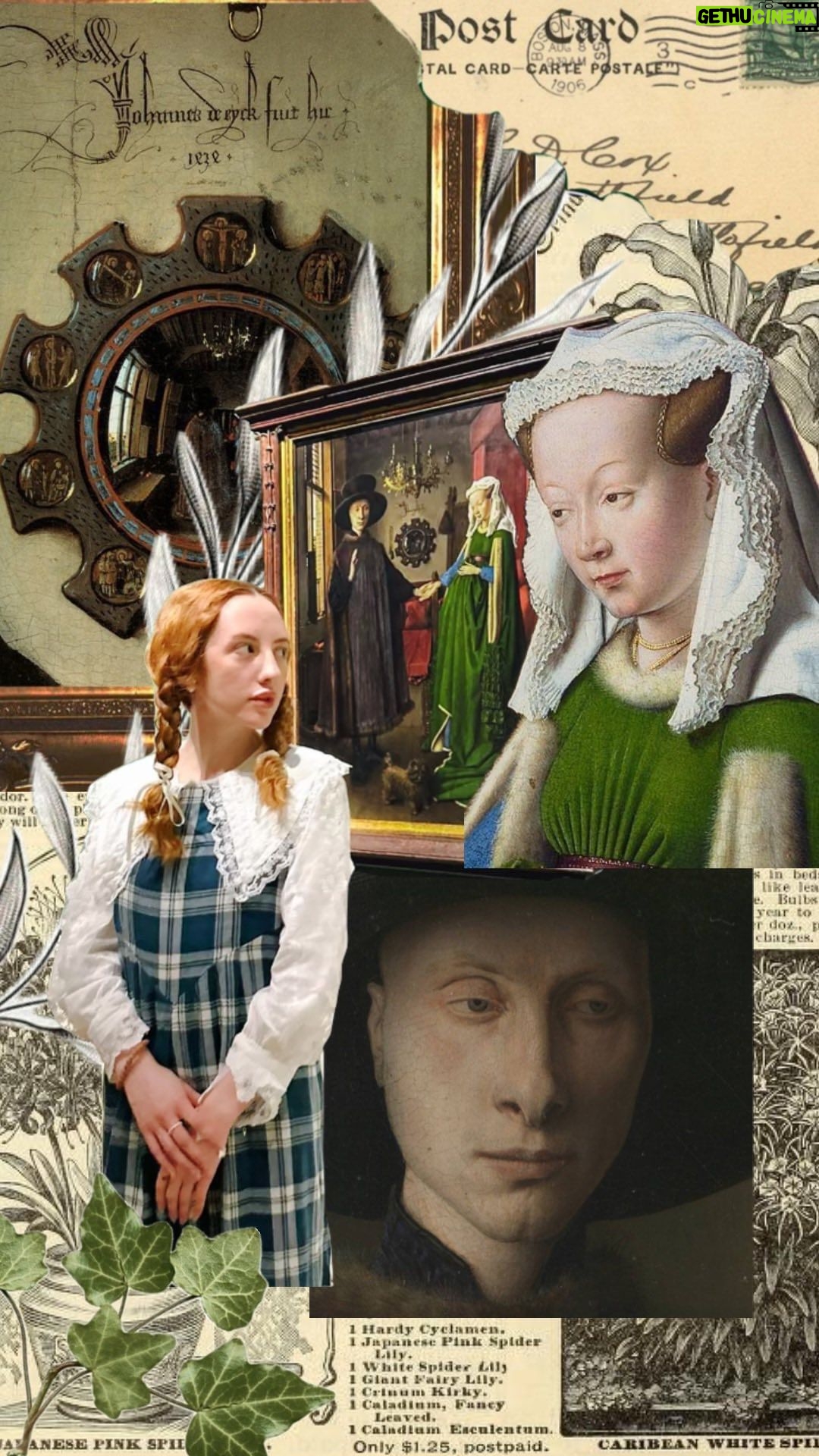 Rebecca Flint Instagram - was your family wealthy enough to be remembered? ππ€ the Arnolfini Portrait presents us many puzzles, but one thing is clear: the sitters had serious means. Our question would not even arise, had it not been for their wealth and privilege, in the first place. I examine the legacy of wealth amongst the ghosts of the Arnolfini Portrait, painted by Jan van Eyck in 1434 π¨βπ¨πͺ #arnolfiniportrait #arthistory #historyofart #janvaneyck #1400sart #1400s #15thcentury #15thcenturyart #interestingfacts #interestingfact