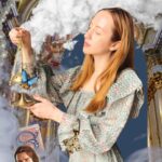 Rebecca Flint Instagram - a traditional incense burner for churches and cathedrals is called a thurible 🌫 how to use hot coal to burn resin incense at home ✨ 1. light a piece of charcoal and wait for it to turn white ash 2. place 2-3 pieces of resin incense on top of the coal 3. smoke will start to rise and fill the room with aroma have you ever burned incense this way? my incense is from @officine_universelle_buly Mount Athos in Heavens Scent, you can pick it up at @theofficialselfridges #resinincense #resinincenseholder #naturalcandles #officineuniversellebuly #luxurycosmetics #skincareluxury #naturalhealing #wellness #naturalwellness #wellnesswednesday #vintagedress #vintagefinds #summerdress #realvintage #vintagemaxidress #vintageinteriors #oldisnew #antiquesofinstagram #vintageinteriorscomber #vintageinteriorstyling #countryvictorianhome #manteldecor #victorianhome #thisoldhouse #townandcountrymagazine #townandcountry #countrylivingmagazine #townandcountrymag #townandcountryuk London, United Kingdom