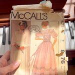 Rebecca Flint Instagram - sewing a vintage Laura Ashley dress 🪡 MCCALLS 8876 💫 ⁣ ⁣ ⁣ #historicalsewing #vintagesewing #vintagelauraashley #lauraashleydress #prairiedress #70sfashion #60sstyle London, United Kingdom