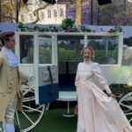 Rebecca Flint Instagram - a new story awaits 📝 I had the pleasure of watching the brand new @bridgertonnetflix series: Queen Charlotte 👑 You know I’m such a huge fan of this show, I love how fun it is and how accessible it makes enjoyment of the aesthetics and fantasy of the Regency era! Netflix held a beautiful garden party in the heart of Leicester Square 📍with afternoon tea, toasts, astronomers, and the best dressed guests I’ve ever seen 😊 If you’re a fan of the Bridgerton universe, this prequel comes out on 4th May, be there! 🐎 #queencharlotte #queencharlottegardenparty #bridgerton #netflix #vintagelauraashley #lauraashley #lauraashleyuk #thisjaneaustenlife #lafemmeparisienne #coquettefashion #parisiennegirl #asecondofwhimsey #amomentofwonder #meadowcore #warmcore #vintagecore #quietchaotics #monlook #embracingtheseasons