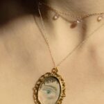 Rebecca Flint Instagram - The Lover’s Eye 👁️‍🗨️ a romantic and rare regency era trend in miniature portraiture ❣️⁣ ⁣ Less than 1,000 original Lover’s Eye miniatures are known to be in existence, so I had no choice but to try and paint my own! I’m no artist, but I took to my paints with my finest brush at hand 🖌️⁣ ⁣ WHAT IS A LOVER’S EYE PAINTING?⁣ ⁣ Before we had cameras at our disposal, for the wealthiest of the past, a miniature portrait was the only way to keep your loved one’s likeness on hand. ⁣ ⁣ Said to be invented by Prince George of Wales 👑, in pursuit of a woman he was not permitted to marry, he instead sent her a small portrait of solely his eye in one of his love letters 💌 prior to their secret engagements. In return, she commissioned an eye portrait of her own for him to wear around his neck. 👁️⁣ ⁣ Eyes are the window to the soul, and by reducing the miniature portrait to only an eye, intrigue and anonymity could blossom 🌸 as a result. These trendy portraits became a tokenistic way to secretly carry your lover with you, without exposing who they may be.⁣ ⁣ Why not try and create your own too? Mayfair