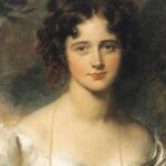 Rebecca Flint Instagram - The Lover’s Eye 👁️‍🗨️ a romantic and rare regency era trend in miniature portraiture ❣️⁣ ⁣ Less than 1,000 original Lover’s Eye miniatures are known to be in existence, so I had no choice but to try and paint my own! I’m no artist, but I took to my paints with my finest brush at hand 🖌️⁣ ⁣ WHAT IS A LOVER’S EYE PAINTING?⁣ ⁣ Before we had cameras at our disposal, for the wealthiest of the past, a miniature portrait was the only way to keep your loved one’s likeness on hand. ⁣ ⁣ Said to be invented by Prince George of Wales 👑, in pursuit of a woman he was not permitted to marry, he instead sent her a small portrait of solely his eye in one of his love letters 💌 prior to their secret engagements. In return, she commissioned an eye portrait of her own for him to wear around his neck. 👁️⁣ ⁣ Eyes are the window to the soul, and by reducing the miniature portrait to only an eye, intrigue and anonymity could blossom 🌸 as a result. These trendy portraits became a tokenistic way to secretly carry your lover with you, without exposing who they may be.⁣ ⁣ Why not try and create your own too? Mayfair