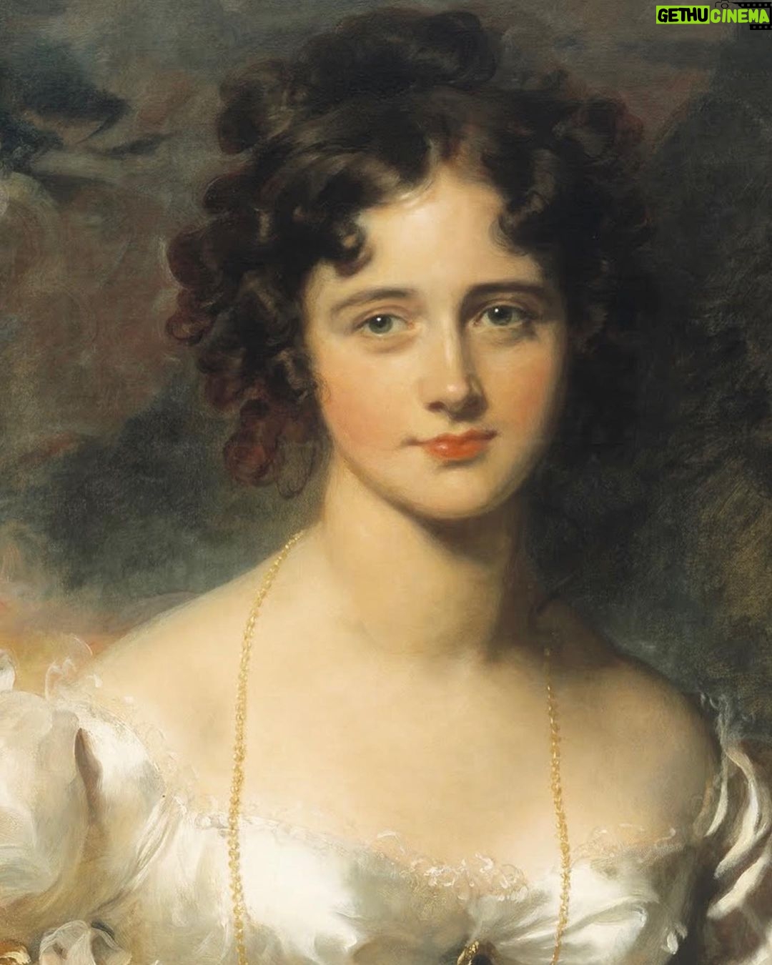 Rebecca Flint Instagram - The Lover’s Eye 👁️🗨️ a romantic and rare regency era trend in miniature portraiture ❣️ Less than 1,000 original Lover’s Eye miniatures are known to be in existence, so I had no choice but to try and paint my own! I’m no artist, but I took to my paints with my finest brush at hand 🖌️ WHAT IS A LOVER’S EYE PAINTING? Before we had cameras at our disposal, for the wealthiest of the past, a miniature portrait was the only way to keep your loved one’s likeness on hand. Said to be invented by Prince George of Wales 👑, in pursuit of a woman he was not permitted to marry, he instead sent her a small portrait of solely his eye in one of his love letters 💌 prior to their secret engagements. In return, she commissioned an eye portrait of her own for him to wear around his neck. 👁️ Eyes are the window to the soul, and by reducing the miniature portrait to only an eye, intrigue and anonymity could blossom 🌸 as a result. These trendy portraits became a tokenistic way to secretly carry your lover with you, without exposing who they may be. Why not try and create your own too? Mayfair