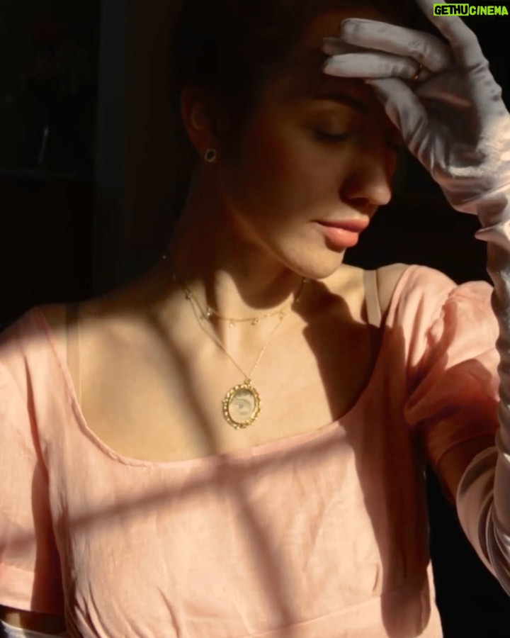 Rebecca Flint Instagram - The Lover’s Eye 👁️🗨️ a romantic and rare regency era trend in miniature portraiture ❣️ Less than 1,000 original Lover’s Eye miniatures are known to be in existence, so I had no choice but to try and paint my own! I’m no artist, but I took to my paints with my finest brush at hand 🖌️ WHAT IS A LOVER’S EYE PAINTING? Before we had cameras at our disposal, for the wealthiest of the past, a miniature portrait was the only way to keep your loved one’s likeness on hand. Said to be invented by Prince George of Wales 👑, in pursuit of a woman he was not permitted to marry, he instead sent her a small portrait of solely his eye in one of his love letters 💌 prior to their secret engagements. In return, she commissioned an eye portrait of her own for him to wear around his neck. 👁️ Eyes are the window to the soul, and by reducing the miniature portrait to only an eye, intrigue and anonymity could blossom 🌸 as a result. These trendy portraits became a tokenistic way to secretly carry your lover with you, without exposing who they may be. Why not try and create your own too? Mayfair