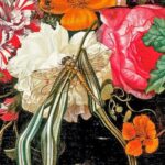 Rebecca Flint Instagram - It’s all about the details 🔍 if you walk past, you may miss it. But stand and stay for a while, and you start to notice little creatures dwelling between the flowers. Is that a beautiful leaf, or a butterfly’s wing?⁣ ⁣ These captivating details continue to draw the viewer in. Still life paintings from the mid-millennium captured the beauties of the natural world, and all its creatures, and looking deeper still, it’s further intriguing to imagine the meanings these insects could convey.⁣ ⁣ A butterfly, freed from her cocoon, represents one beautiful yet sorrowful stage of the divine cycle of life - and meanwhile, the caterpillar, another, more hardy and earthen, less beautiful, but closer to birth than death. ⁣ ⁣ Spiders, symbolic of fear and sorrow, creep across the painted pages too, along with beetles (great jewels of nature).⁣ ⁣ One thing’s for certain - a snail is certainly slow enough to make an excellent subject for still life.⁣ ⁣ ⁣ ⁣ 🦋 #artdetails #classicalartdetails #natureartdetails #artcloseup #closeuppainting #fineartdetail #arthistory #historyofart #historyart #arthistory101 #artandhistory #arthistorynerd #classicalpainting #freshflowerarrangement #arrangementflower #17thcenturyart #17thcentury #flowerstilllife #painterly #botanicaldaydreams #dutchstilllife #janvanhuysum #rachelruysch #mariavanoosterwijck #1600sart #1600s #tulipmania #floralfriday #snails #gastropod National Gallery