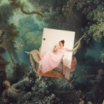 Rebecca Flint Instagram - L'Escarpolette - ‘The Happy Accidents of The Swing’ - painted by Jean Honore Fragonard in 1767 🔎 Delighted by the frivolity and bemused by the eroticism, I had to leap inside the frame of this painting too...⁣ ⁣ 🩰 The Swing is one of the most famous and beloved paintings of the Rococo Era. Depicting a young woman in a billowing dress, she is pushed on the swing by one man behind her, and another below her peers from the bushes to glimpse underneath her dress. ⁣ ⁣ The story goes, that a courtier asked the French painter Gabriel Francois Doyen to capture his mistress in this compromising scene, but refusing on the grounds of frivolity, the commission was then passed on to Fragonard instead, resulting in his most famous piece of work 🎀⁣ ⁣ 🤔 Now tell me - which famous Disney film features this painting too - and what key element of the composition do they purposefully remove? ⁣ ⁣ ⁣ ⁣ ⁣ ⁣ #marieantoinette #historicalcostuming #rococo #jeanhonorefragonard #rococoart #rococostyle #rococodress #frenchelegance #1700s #allabout18thcentury #photoshoppro #classicalpainting #ofwhimsicalmoments #wherefairiesdwell #18thcentury #18thcenturyfashion #marieantoinettestyle #18eme #painterly #likeapainting #fineartphoto #reallifepainting #thewallacecollection #arthistory #historyart #artandhistory #frenchart #chateauversailles #versailles #theswing The Wallace Collection