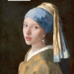 Rebecca Flint Instagram - how I made it! 💫 girl with a pearl earring 💭 I love doing these painting recreations/transformations 🤭 #arthistory #beforeandafter #ukartist #girlwithapearlearring