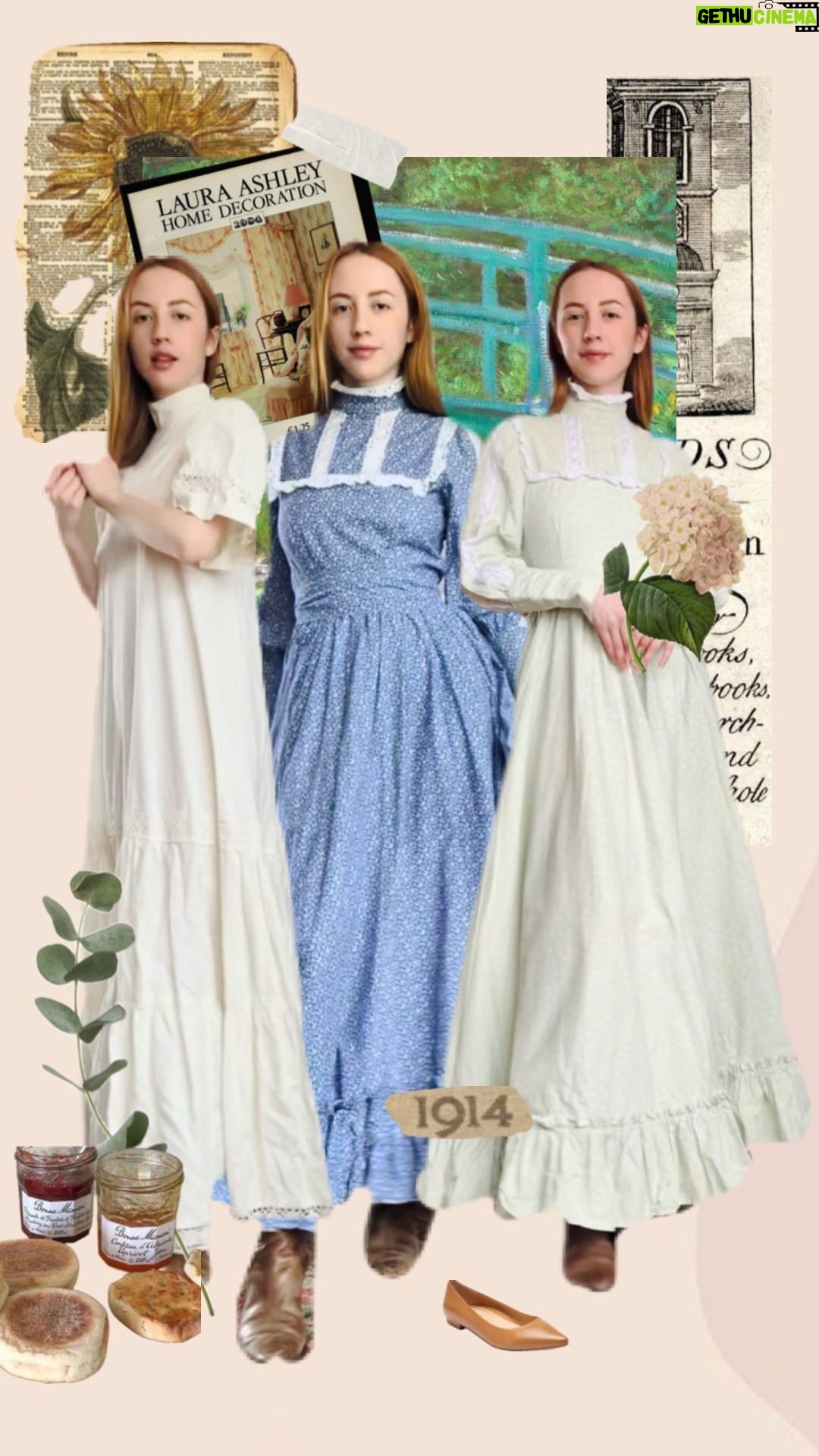 Rebecca Flint Instagram - Rating my Vintage Laura Ashley dress collection 👗 I have to say, this is a passion that keeps growing for me! It’s hard to choose between my favourites 😊 I think that Laura Ashley is such a symbol of classic quality dressmaking, many of the dresses I have collected are from the earlier days of the brand ☀️ Which one is your favourite? #lauraashleyuk #lauraashleydress #lauraashleyfabric #lauraashley #vintagelauraashleydress #lauraashleyvintage #vintagelauraashley #prairiedresses #prairiedress #vintageprairiedress #70sprairiedress #prairiedressobsessed #prairiedress #charityshopfashion #edwardianfashion #modernvintage #vintagelinens #70sdress #70svintagedress #70sdressmaking