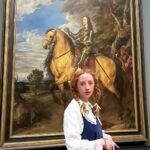 Rebecca Flint Instagram – Whilst Van Dyck’s triple portrait of Charles I is privately held in Windsor Castle, I was able to see another view of Charles through Van Dyck’s eye, in the National Gallery, upon horseback. 

Painted around 1637 🎨

#anthonyvandyck #17thcenturyart #arthistory #historyofart #charlesi #kingcharlesi #nationalgallery #royalcollectiontrust #1600sart
