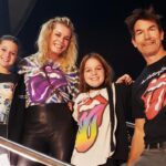 Rebecca Romijn Instagram - Rock n Roll bday with @therollingstones Thanks for the bday love everybody! Allegiant Stadium