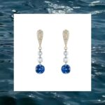Rebecca Romijn Instagram - FLOAT 〰 Introducing the second collection from @charliedollyjewelry | Floating precious stones, a CD spin on traditional threaders + hoops, and more dainty moments to fill in the blanks in your jewelry box, to treasure forever. 15% of sales for July + August from the FLOAT collection will be donated to @greymuzzleorg