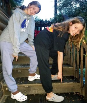 Rebecca Romijn Instagram - Happy Birthday to these two. So proud of them and their dumb-dumb shoes (that they begged for). Love you!!!