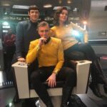 Rebecca Romijn Instagram - Loved that #StarTrekStrangeNewWorlds panel Happy #StarTrekDay Come join us on the Ten-Forward Lounge for a Frozen Kanar