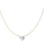 Rebecca Romijn Instagram – I am SO excited to announce a collaboration with one of my oldest and dearest friends since Berkeley high school @mayabrenner and my jewelry line @charliedollyjewelry! This limited-edition “Sweetheart” capsule features necklaces with a floating heart-shaped white, pink or blue sapphire on a delicate 14k gold chain. Just in time for Valentine’s day! — Now Available on Mayabrenner.com Swipe to sneak a peek!
