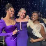 Rebecca Romijn Instagram - Such an honor to be @criticschoice with my beautiful Starfleet sisters. Love you @trondynewman @celiargooding