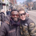 Rebecca Romijn Instagram - Shopping w/ Dr. M'Benga we leave on our mission 5/5 @startrekonpplus #StarTrekStrangeNewWorlds