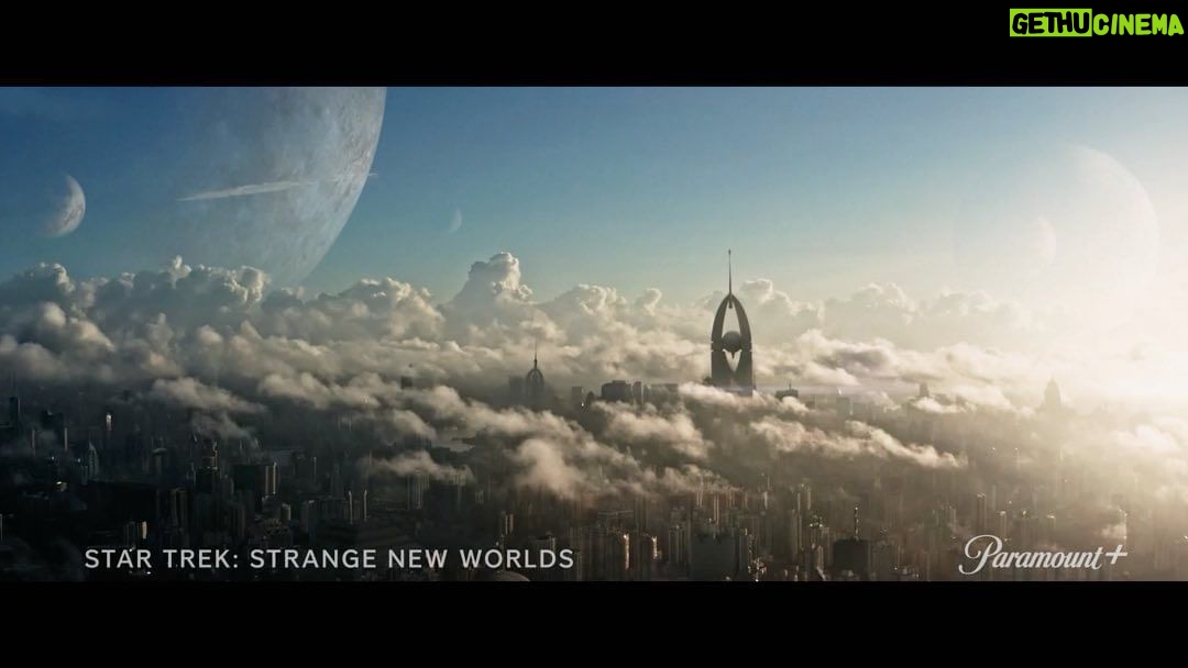Rebecca Romijn Instagram - Get ready to explore Strange New Worlds @startrekonpplus @paramountplus May 5