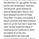 Reed Shannon Instagram - thank you @thecontrastmag for the dope write up🤞🏽🚀
