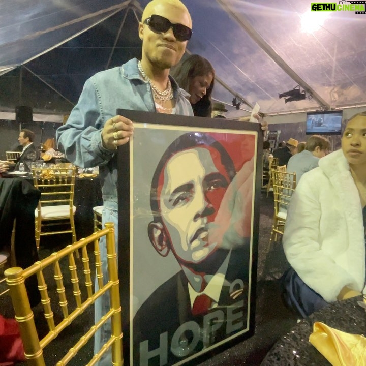 Reed Shannon Instagram - collected my first work of art yesterday . found real sentiment in this original piece by @obeygiant 🙏🏽blessings Beverly Hills, California