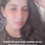 Reeta Mewada Instagram - Sharma lena 😂😂😂#help @reetamewada18 🙏🏻❤️