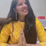 Reeta Mewada Instagram - Last night garba 💃🏻 look #garba #yellow #trending dress wearing @vishudh_life ❤️💃🏻
