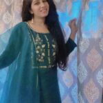 Reeta Mewada Instagram - Write a caption... A real, classy attitude comes from wearing a salwar suit.💚#dress #tadisnal_look❤️