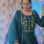 Reeta Mewada Instagram - Write a caption... A real, classy attitude comes from wearing a salwar suit.💚#dress #tadisnal_look❤️